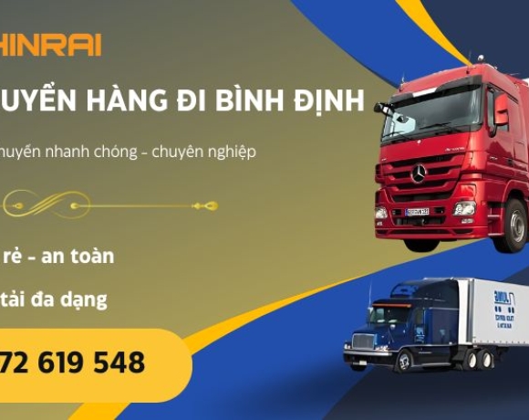 Chành Xe Vận Chuyển Hàng Đi Bình Định 2024