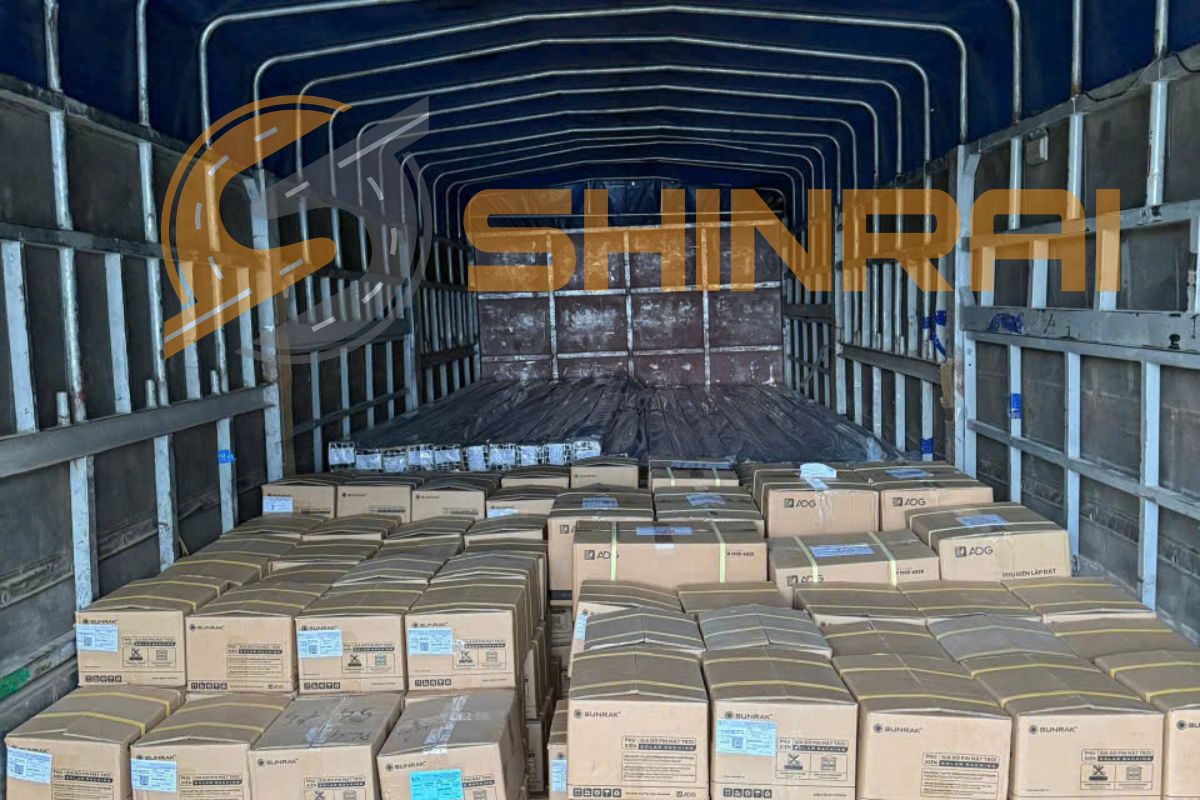Quy trình gửi hàng chành xe Bắc Nam Shinrai