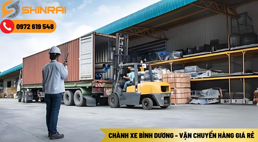 Chành xe Bình Dương giá rẻ